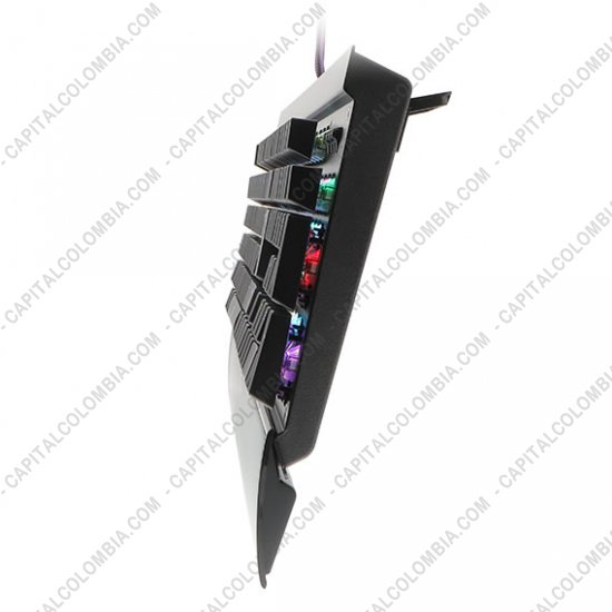 Teclados y Mouse para Gamers, Oficina y Hogar, Webcams y Diademas, Marca: Primus - Teclado Mec&aacute;nico RGB con tecnolog&iacute;a Anti-Ghosting para Jugadores en Espa&ntilde;ol, interruptor Rojo Primus - marca Primus ref. Ballista200S