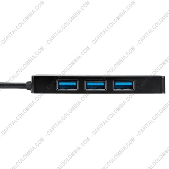 Teclados y Mouse para Gamers, Oficina y Hogar, Webcams y Diademas, Marca: Targus - HUB USB 3.0 de marca Targus de 4 Puertos Color negro