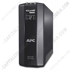 Ampliar foto de UPS APC Power-saving Back-UPS Pro 1KVA/1000VA/600W 120VCA salida nominal con AVR - BR1000G