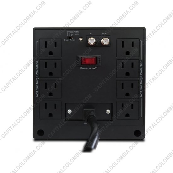 UPS, Reguladores de Voltaje y Otros Accesorios El&eacute;ctricos, Marca: CDP - Regulador de voltaje de 3000VA/3KVA/1500W 120VCA Voltaje nominal - Ref. R-AVR 3008