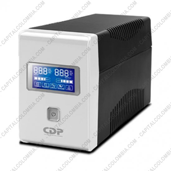 UPS, Reguladores de Voltaje y Otros Accesorios El&eacute;ctricos, Marca: CDP - UPS CDP de 1000VA/1KVA/400W 120VCA voltaje nominal, con AVR - Ref. R-SMART 1010