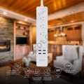 Regleta multitoma inteligente Wifi protectora de picos de energía - Nexxt NHP-E610