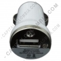 Cargador SAT para cigarrera de carro a puerto USB estándar con cable para Iphone 5