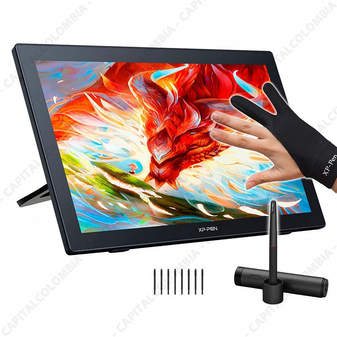 Display Digitalizador XP-Pen Artist 24 FHD con lápiz 8K Capital
