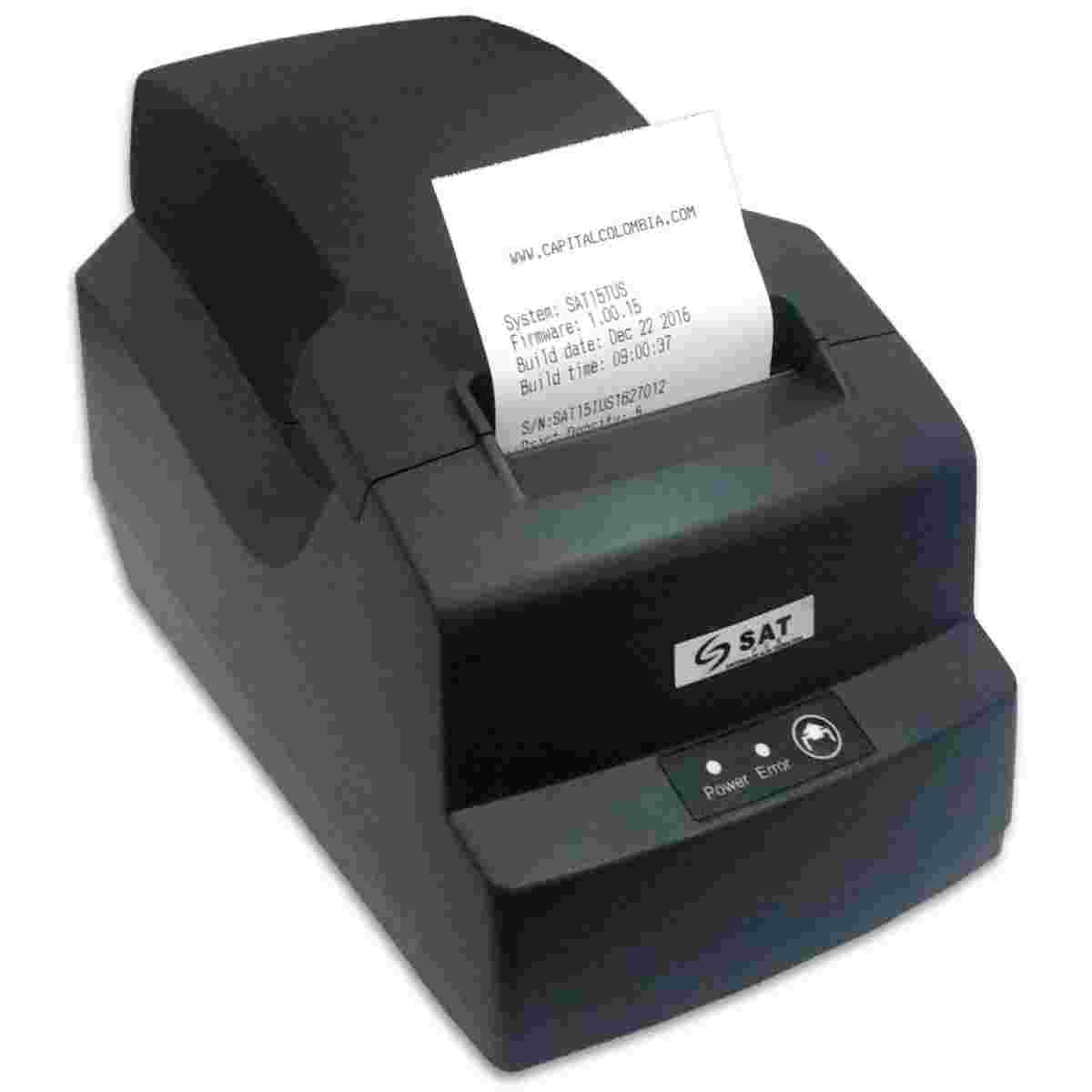Impresora Térmica 58mm ancho de papel - SAT 15T (USB + Serial) - Marca Sat  - Capital Colombia